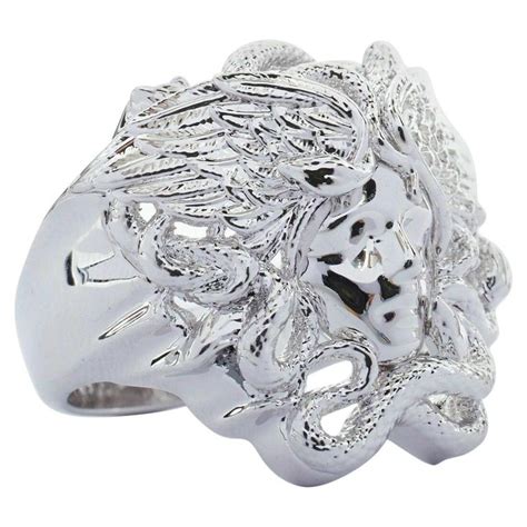 versace ring silber